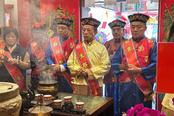 嘉義縣大林鎮水碓鎮安宮舉行「重修慶成安龍敬土入火安座植福大典」。（取材自嘉義縣政府網站）