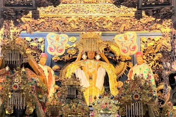 媽祖在新北市擁有21.1億元土地，是新北「神明地王」。（新北市地政局提供）