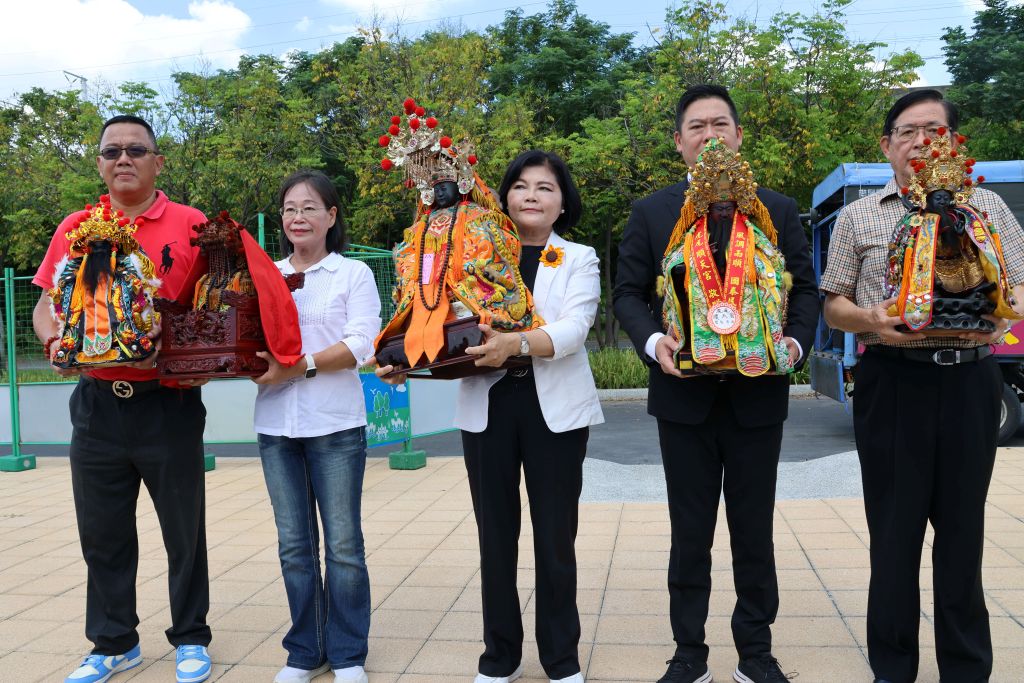 114全國運動會舉辦前特舉行「迎神駐駕儀式」，希望神明保佑賽事順利圓滿。（取材自雲林縣政府網站）