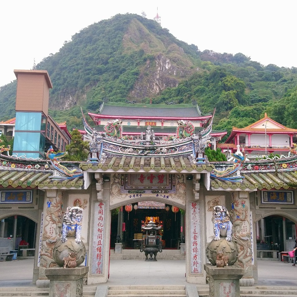 臺南白河的火山碧雲寺現屬三級古蹟。（取材自財團法人火山碧雲寺FB）