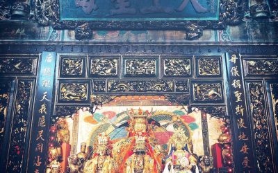 淡水媽祖廟「前殿帶後軒」 在地市街發展起點