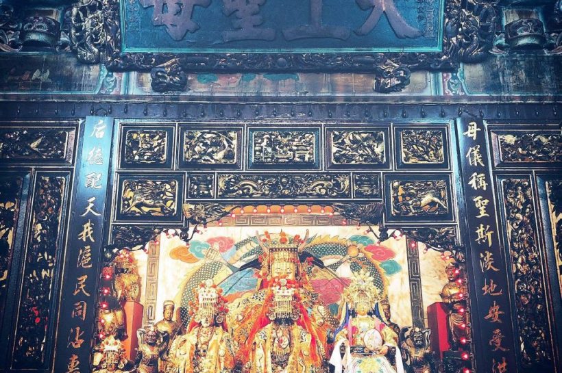 淡水媽祖廟「前殿帶後軒」 在地市街發展起點