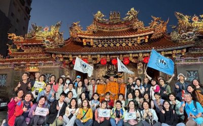 徒步縱走全臺575.7公里　停駐多處道教宗教據點倡議和平安定