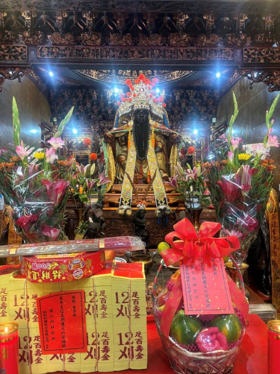 四聯境普濟殿主祀之池府千歲造型具有特色。（取材自府城普濟殿威靈王池府千歲／臺灣最早王爺廟FB）