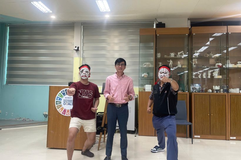 八家將文化藝術體驗勾勒臉譜了解文化 跨越信仰走向國際