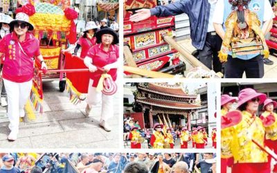 金門後浦保留戰地特色 天上聖母與蘇府王爺聯合遶境熱鬧滾滾