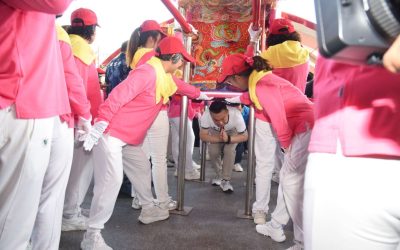 苗栗鐵馬進香暨藝陣文化節　藝陣秀、鑽轎底祈福熱鬧滾滾