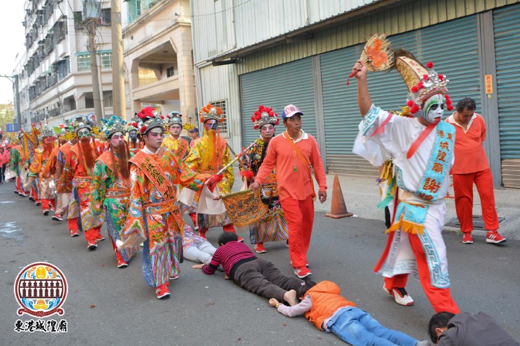 屏東東港東福殿城隍廟深植在地，「東港鳳邑二十四司」是在地獨創。（取材自東港東福殿城隍廟）