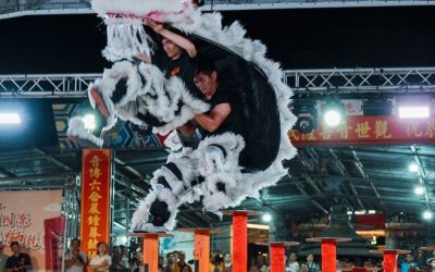 桃園國際龍獅競賽10勁旅同場切磋 「夜光龍」、「南獅自選套路」超吸睛