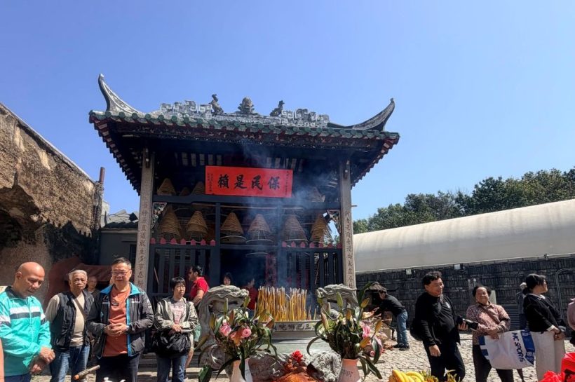 澳門大三巴哪吒廟展現中西文化 別緻輕巧展現歷史