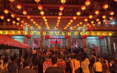 仁德武德宮武財神全臺知名 「十三甲媽」微笑迷人