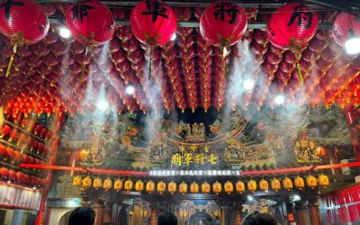 大里七將軍廟尋失物超知名 一年一度農曆7月限定夜市強強滾